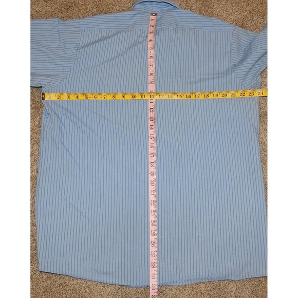 Vintage University of Pittsburgh PITT Durable Press Work Shirt Men's Large USA - Picture 6 of 6